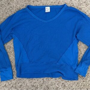 Offline by Aerie XS Blue Long Sleeve Top